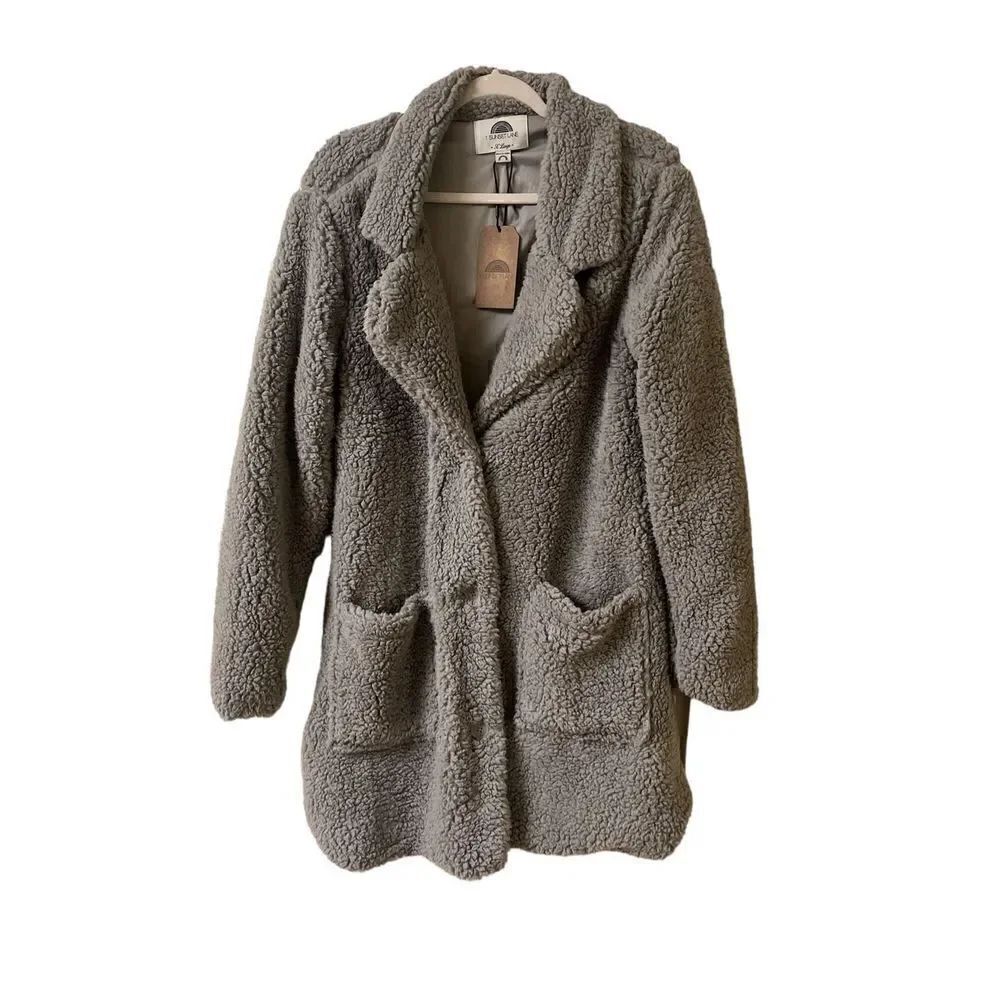 1 Sunset Lane jacket gray sz XL NWT